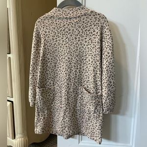 Zara girls long sleeve animal print dress